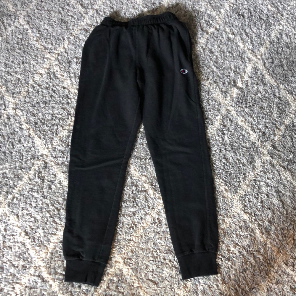 Black Champion Joggers
